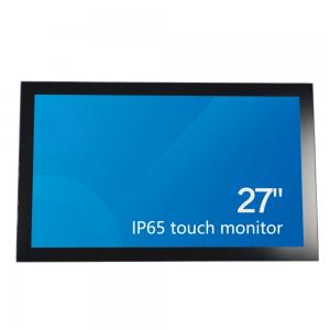 27 inch IP65 Optical Bonding Industrial Touch Monitor
